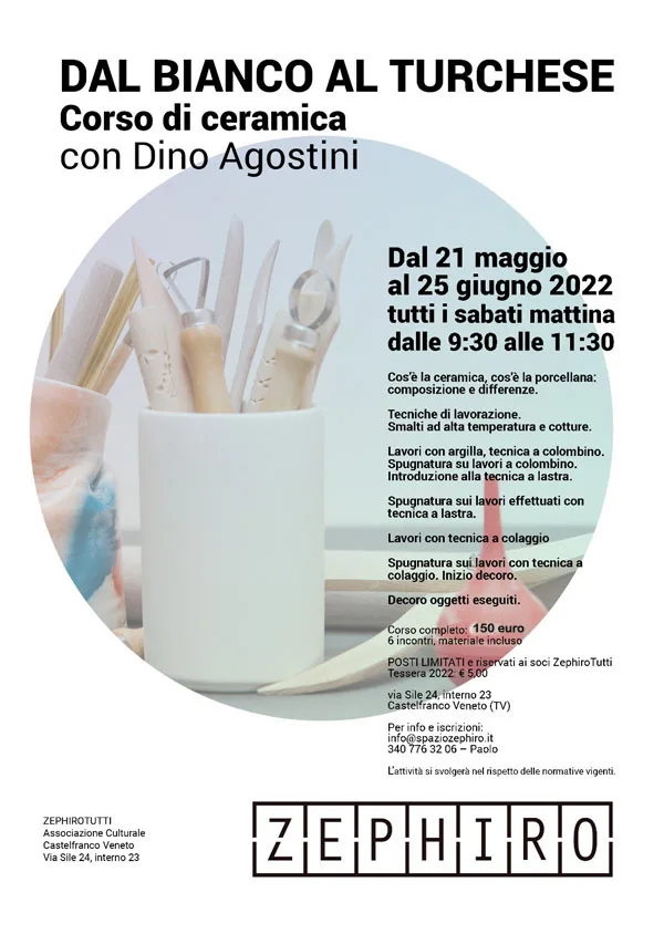 copertina Corso di Ceramica