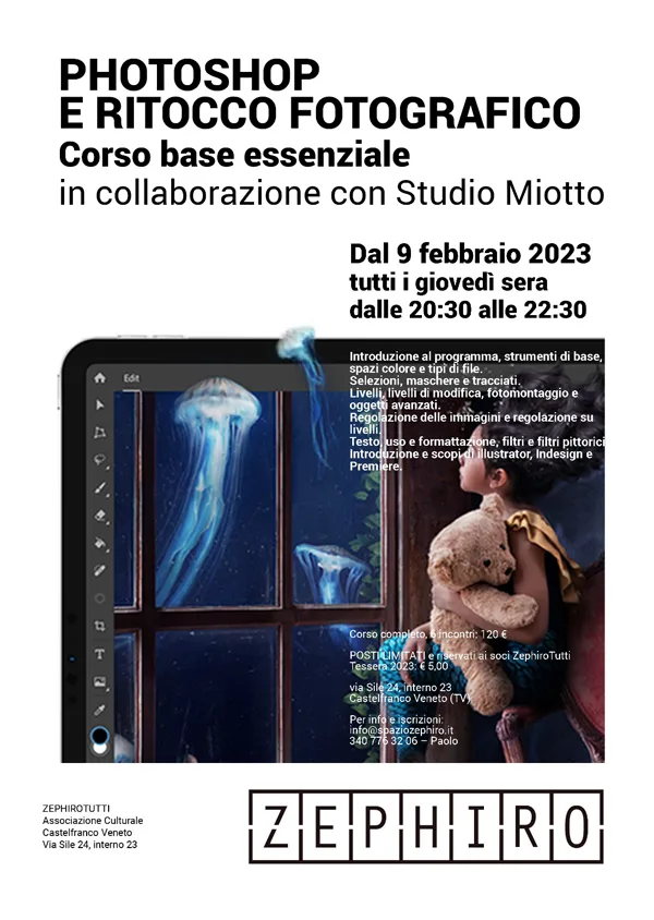 copertina Corso : photoshop