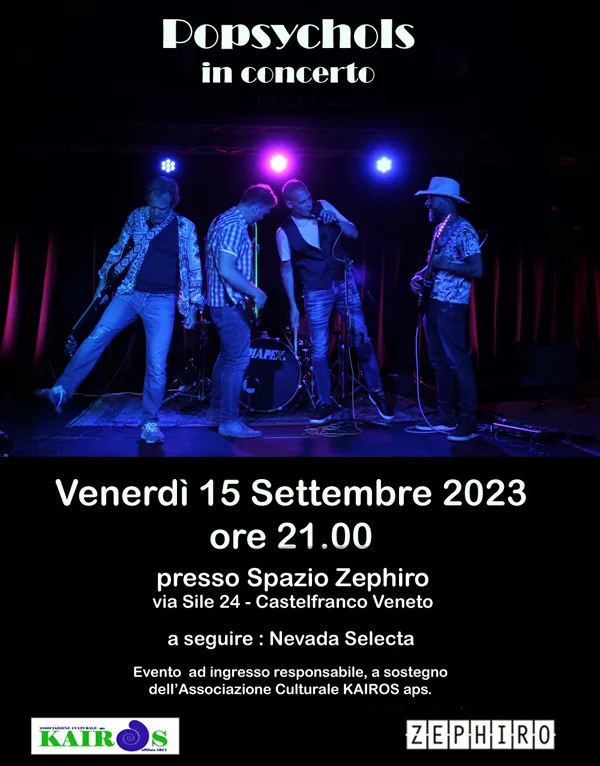 copertina Concerto: Popsychols