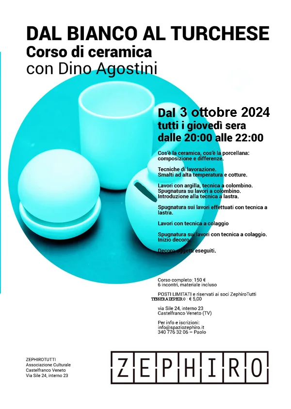 copertina Corso di ceramica