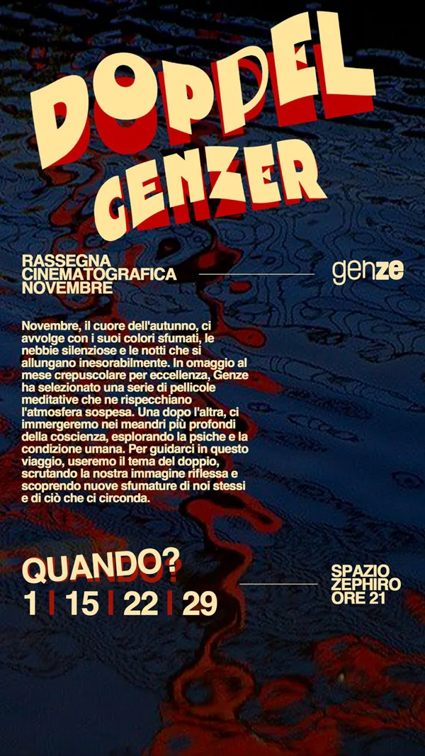 copertina GENZE cinema