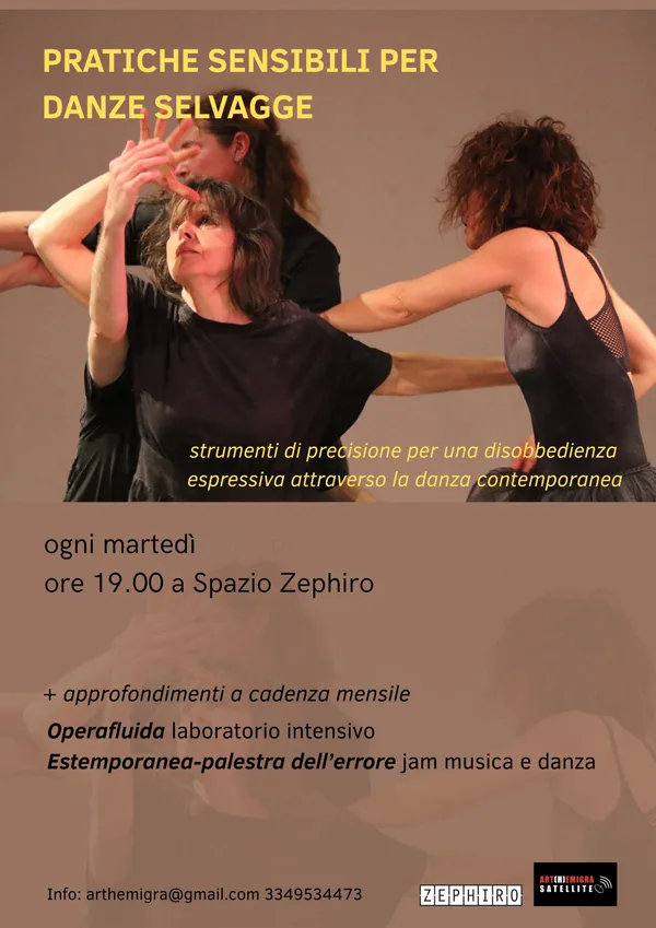 copertina Pratiche sensibili per  danze selvagge 2