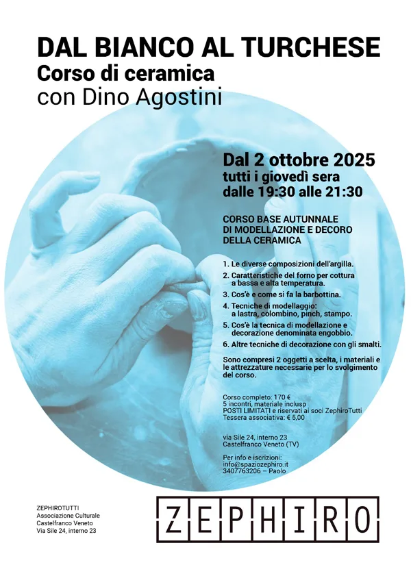 copertina Corso di ceramica