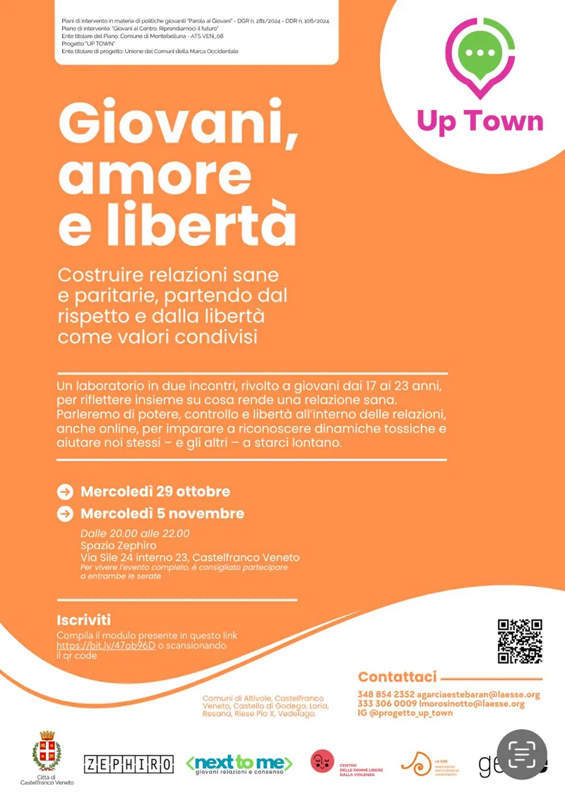 copertina Giovani, Amore, e Libertà