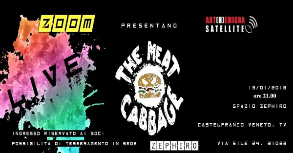 copertina concerto: The Meat Cabbage