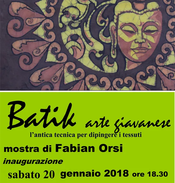 copertina Mostra di Batik