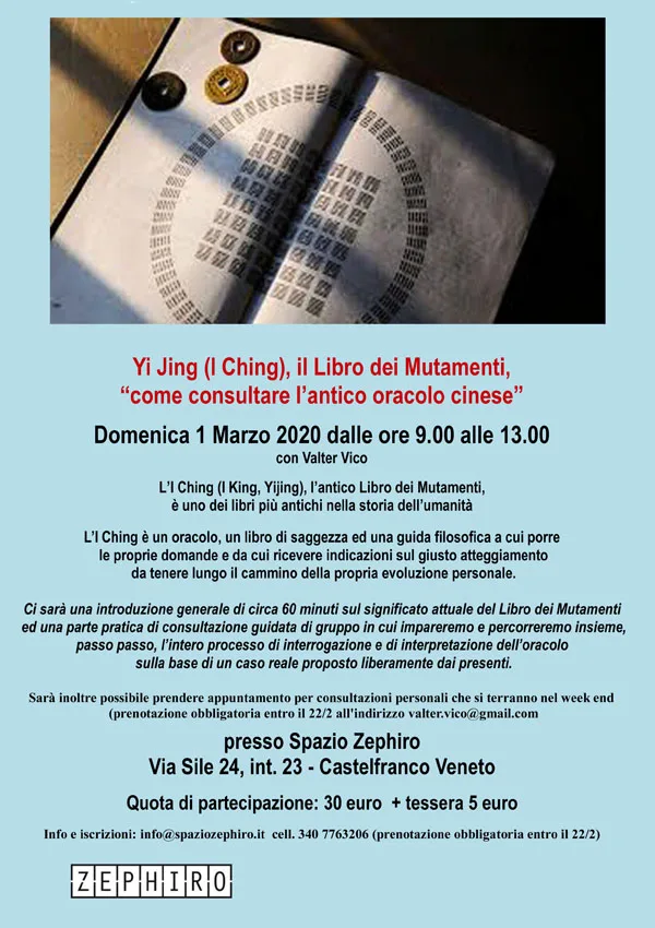 copertina I Ching, il Libro dei Mutamenti
